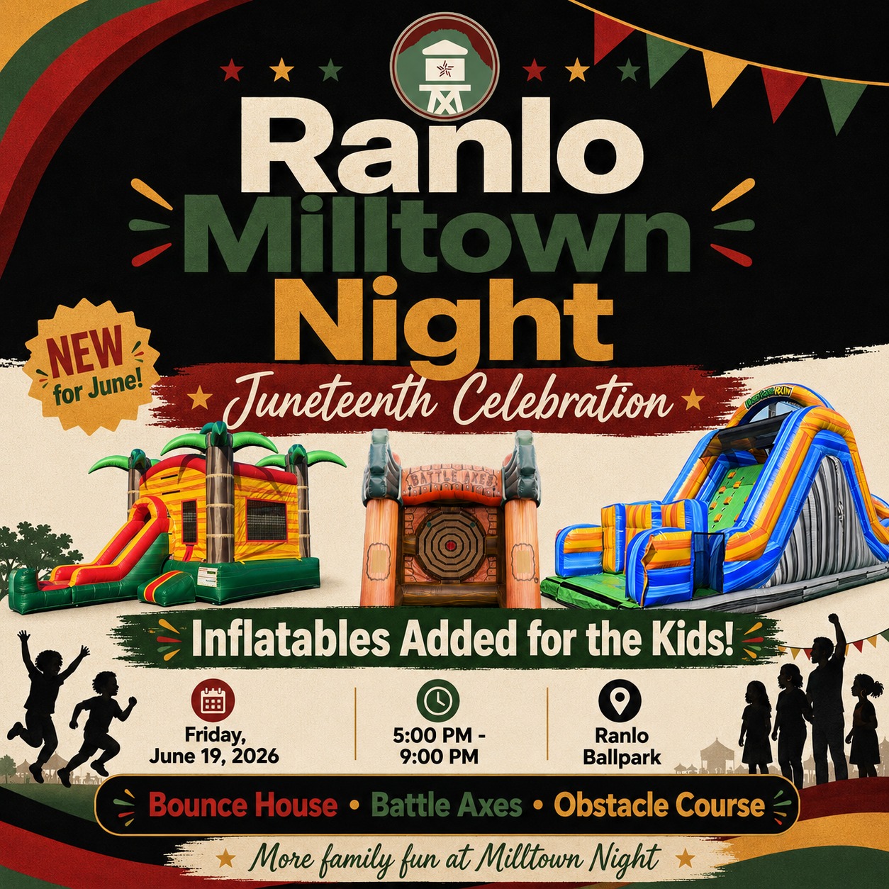 Ranlo Milltown Night is coming back Friday, June 19, and this one will have even more for the kids!