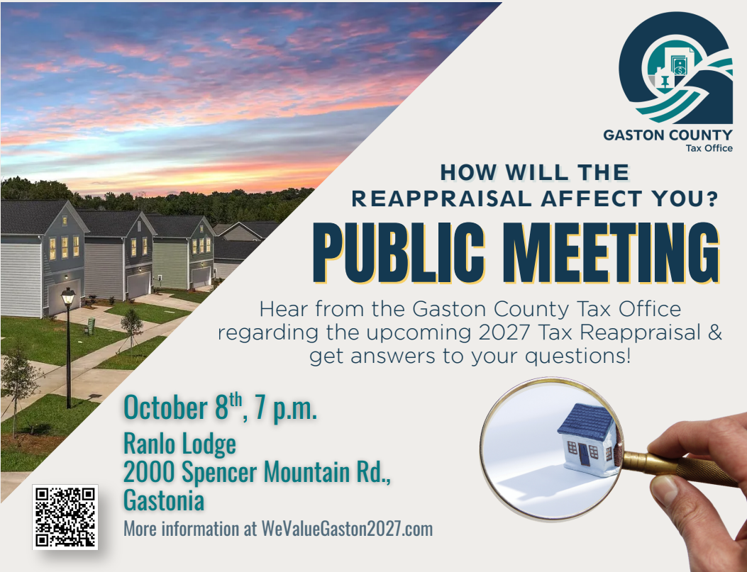 2027 Reappraisal Public Meeting - Flyer